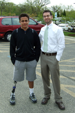 Luis Torres (left) and Eric Neufeld